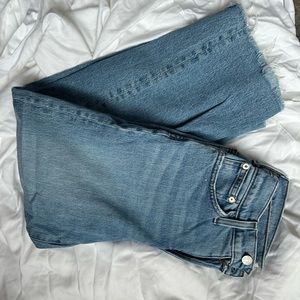 Madewell Perfect Vintage Wide-Leg Crop Jeans Size 26P